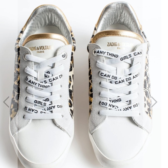 Zadig & Voltaire Leopard Leo Wild Sneakers - Picture 3 of 8